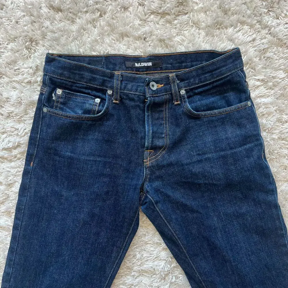 Baldwin The Reed The Classic Straight Japanese Selvedge Jeans Sz 30